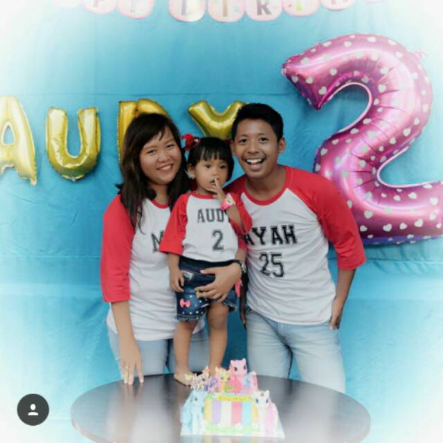 Kaos couple keluarga /kaos raglan family set /raglan couple/kaos couple