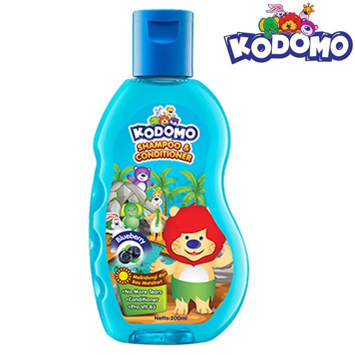 Kodomo Shampoo &amp; Conditioner Gel Botol 200ml