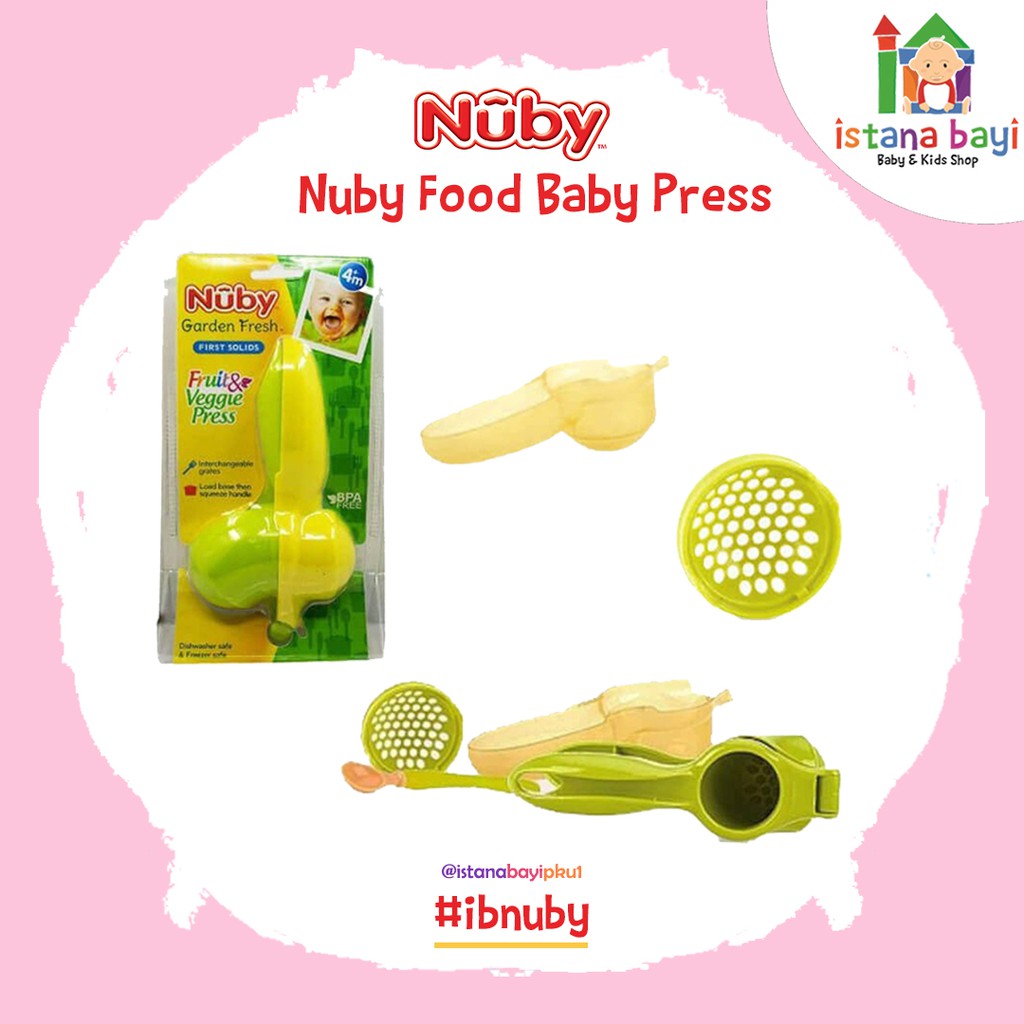 Nuby Garden Fresh Food Baby Press