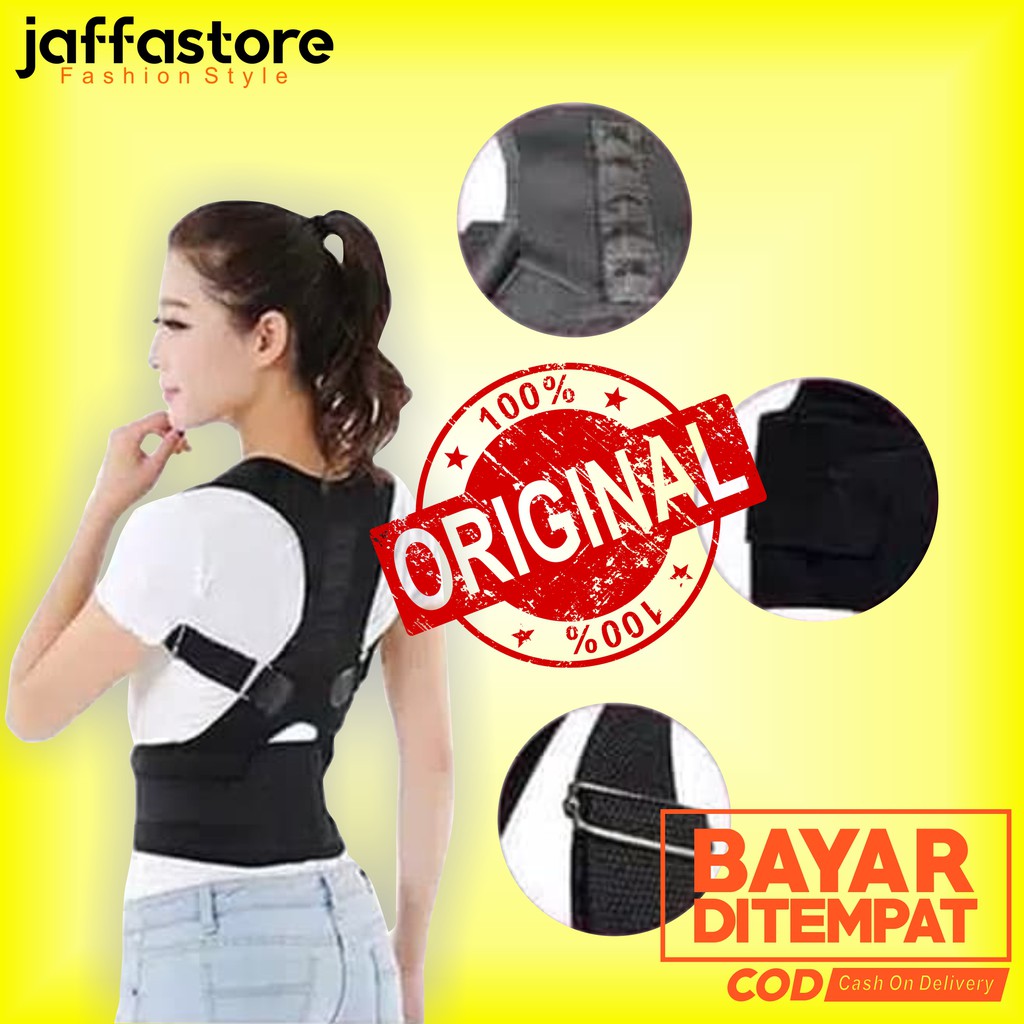 Penegak Penyangga Punggung Badan Posture Corrector Power Magnetic Original