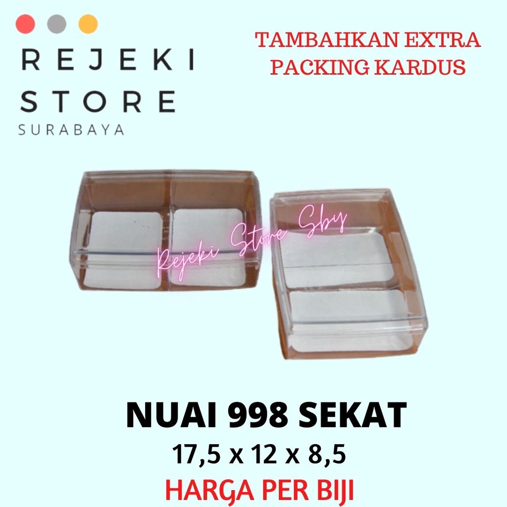 NUAI SN 998 SEKAT | TOPLES PLASTIK | 1 kg | TOPLES KUE