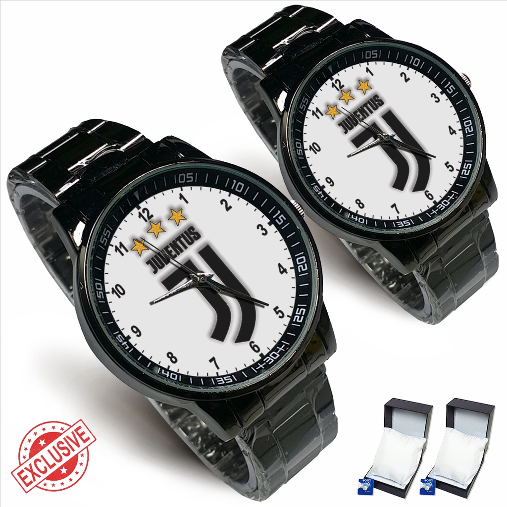 Jam Tangan Rantai Couple FC JUVENTUS - 1 (Special)