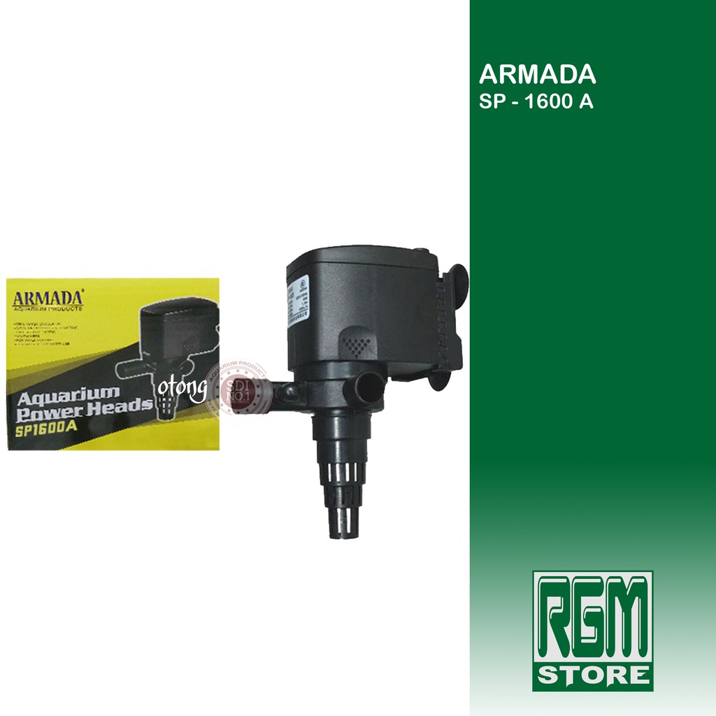 Armada SP 1600 A SP1600A mesin pompa celup aquarium aquascape murah