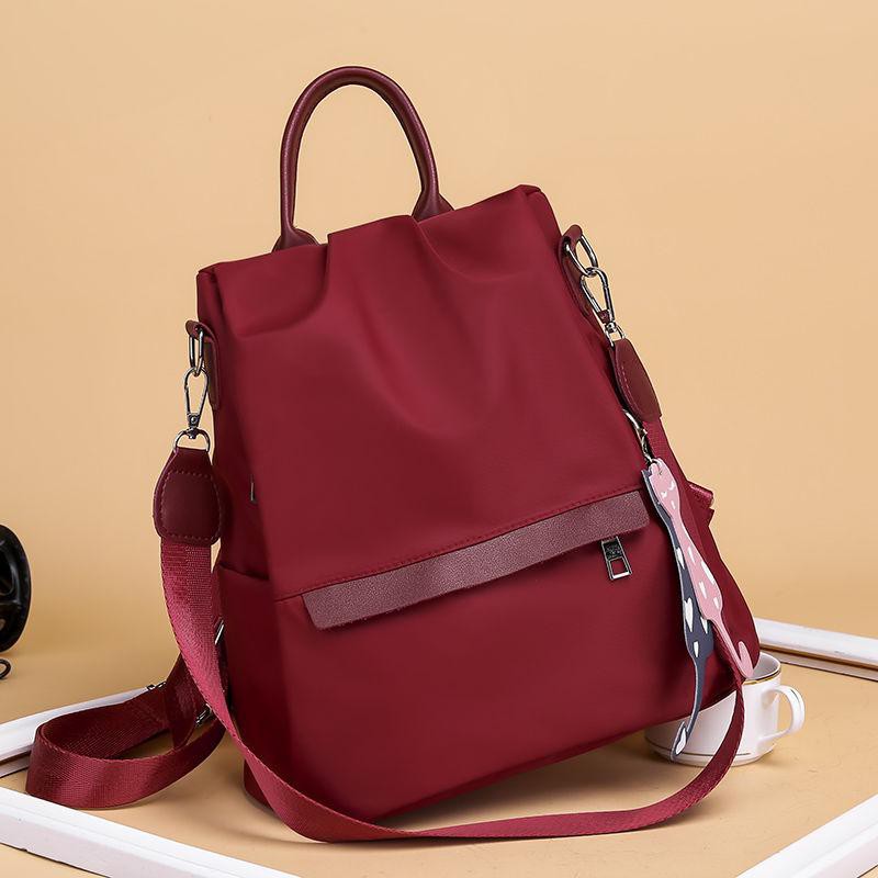 aldo red backpack