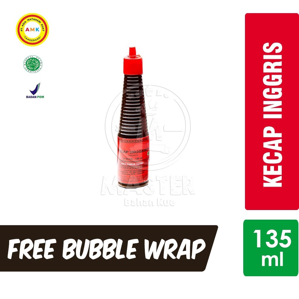 

Kecap Inggris Asia Harum Sedap K [Botol Plastik 135 ml]