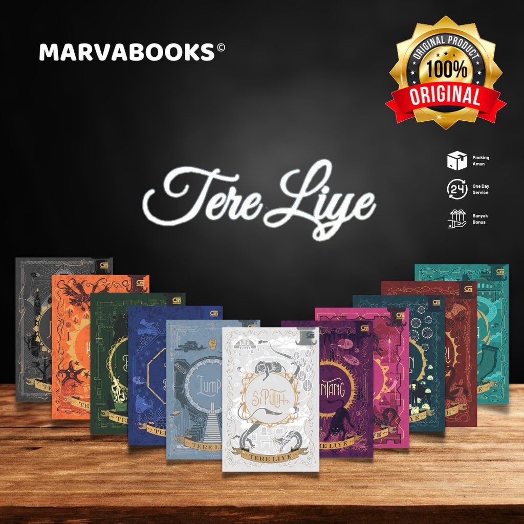 Novel Tere Liye Lengkap Bumi, Bulan, Matahari, Bintang, Ceros & Batozar, Komet, Lumpu, Si Putih