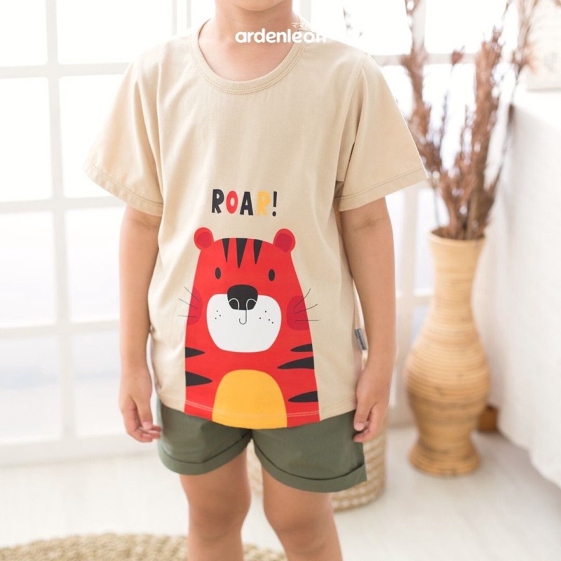 ArdenLeon GRAPHIC TEE Unisex 3L4L5L / Arden Leon Kaos Atasan Karakter Anak Unisex