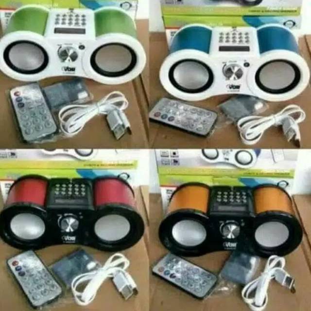 cod Speaker murotal alquran speaker VDR3000 mp3 usb speaker portabel speker radio