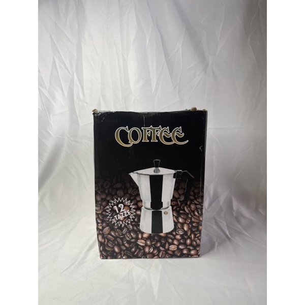 [OBRAL RIJEK] Espresso Coffee Maker Moka Pot Teko Stovetop Filter - JF112