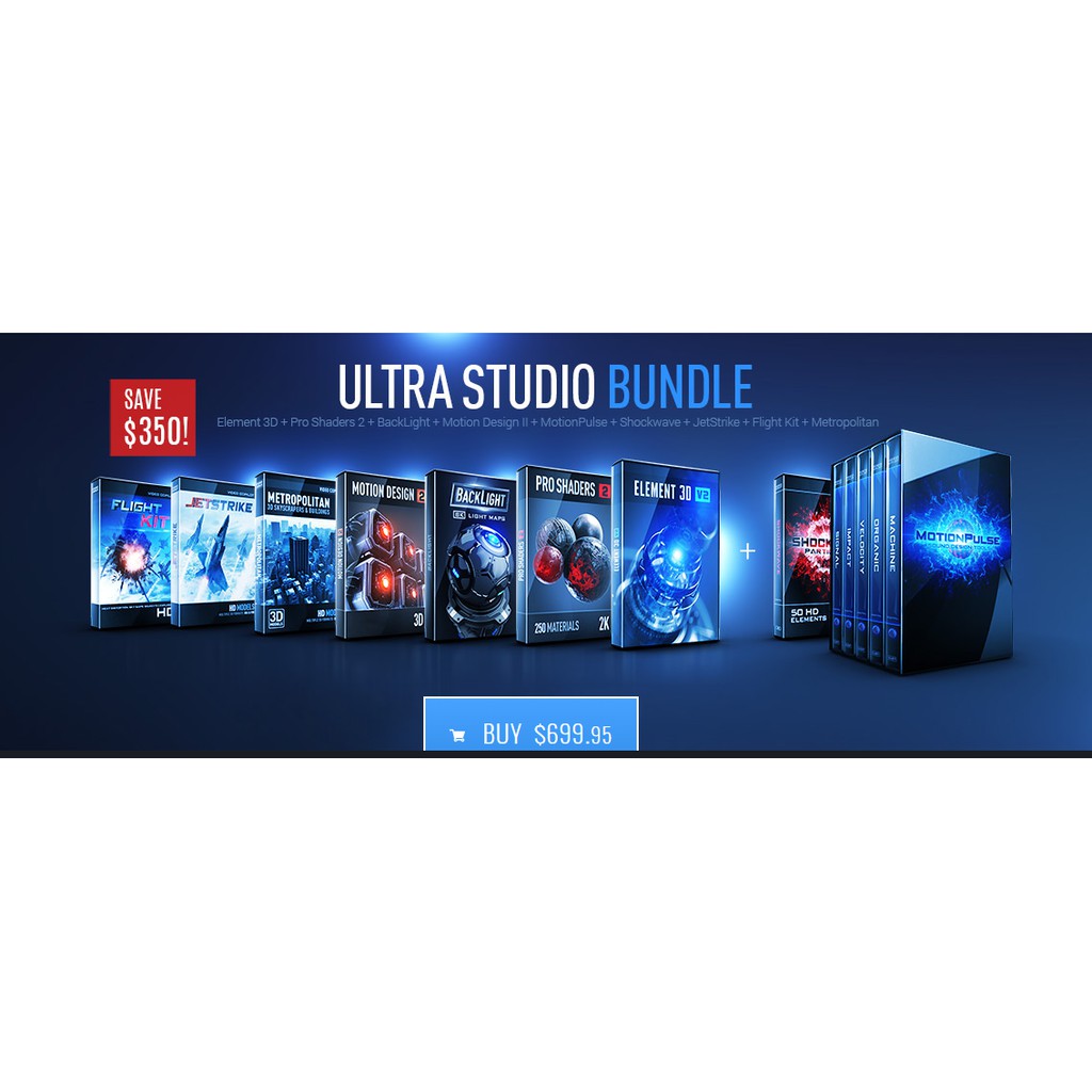 Video Copilot - Element 3D (Ultra 3D Bundle) - Plugins