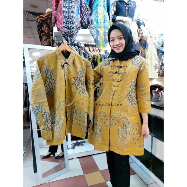 COUPLE BATIK KEKINIAN MODERN DOLBY PREMIUM