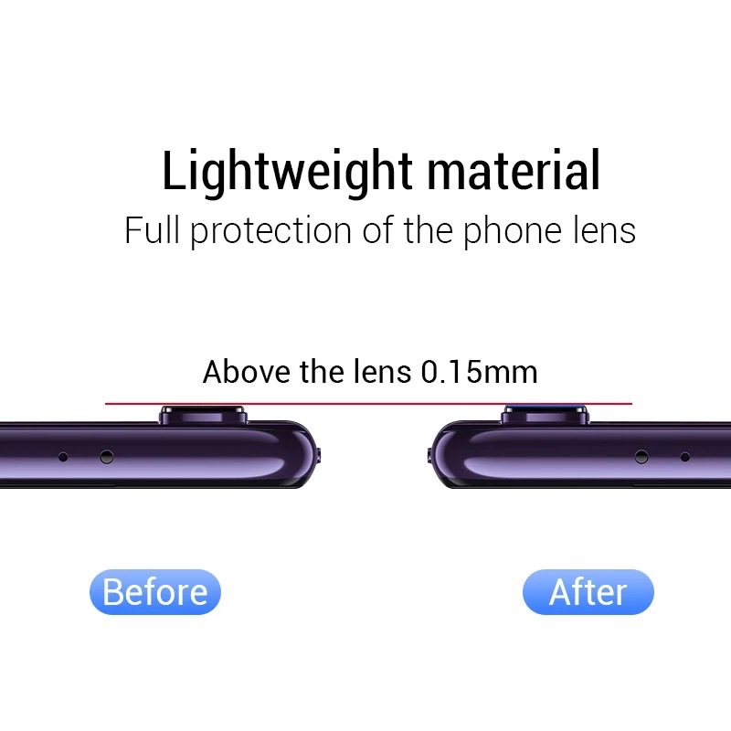 Screen Protector Lens Camera XIAOMI Mi 10T 10TPRO PRO 11 LITE Mi A2 LITE Mi 8 8 LITE Mi 9 Tempered Glass Pelindung Lensa Kamera Belakang