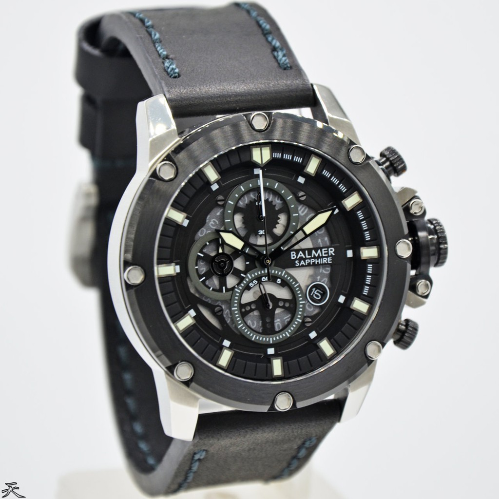 Jam Tangan Pria Balmer B.7988MS Black