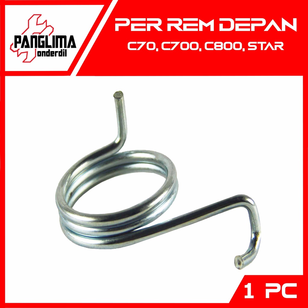 Per Rem Depan Honda C70-C 70 &amp; C700-C 700 &amp; C800-C 800 &amp; Astrea Star Peer-Pir Penahan Paha-Pedal