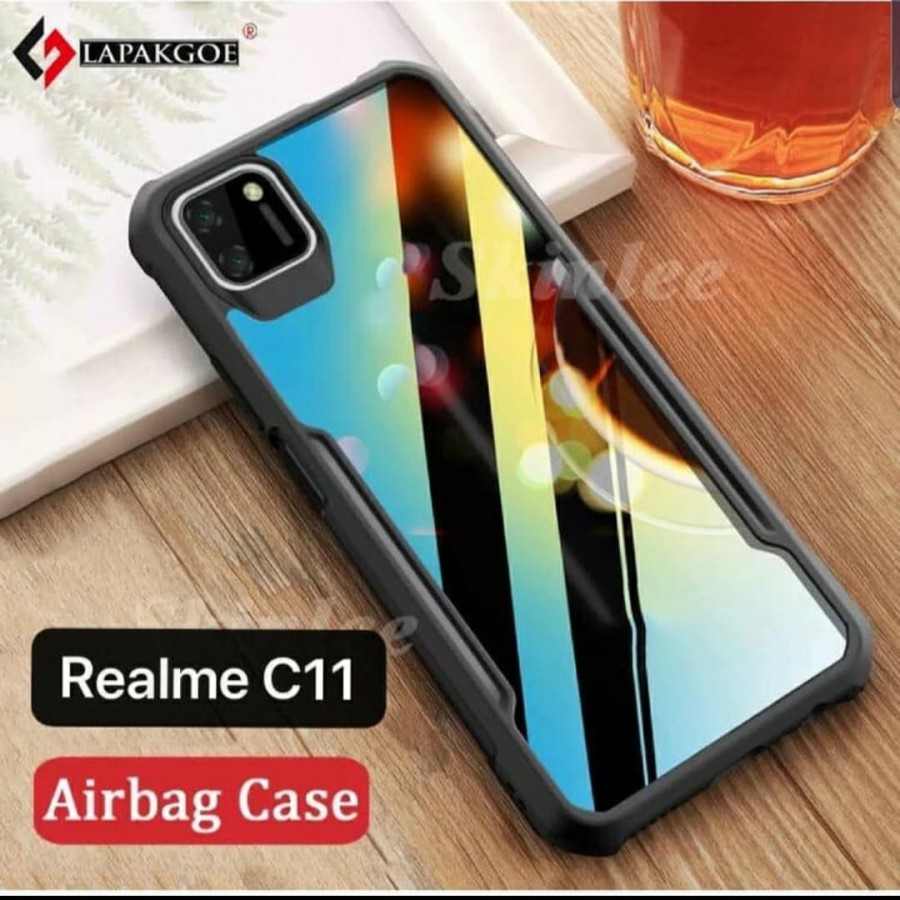 REALME C11 C12 C15 Hard Case Fusion Shockproof Clear Armor Bumper