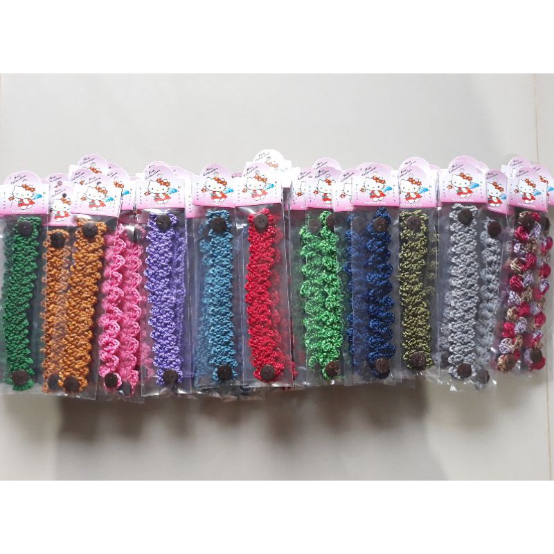 Konektor Masker Hijab Rajut Handmade New/Grosir Konektor Masker Rajut/Souvenir Pernikahan New Normal