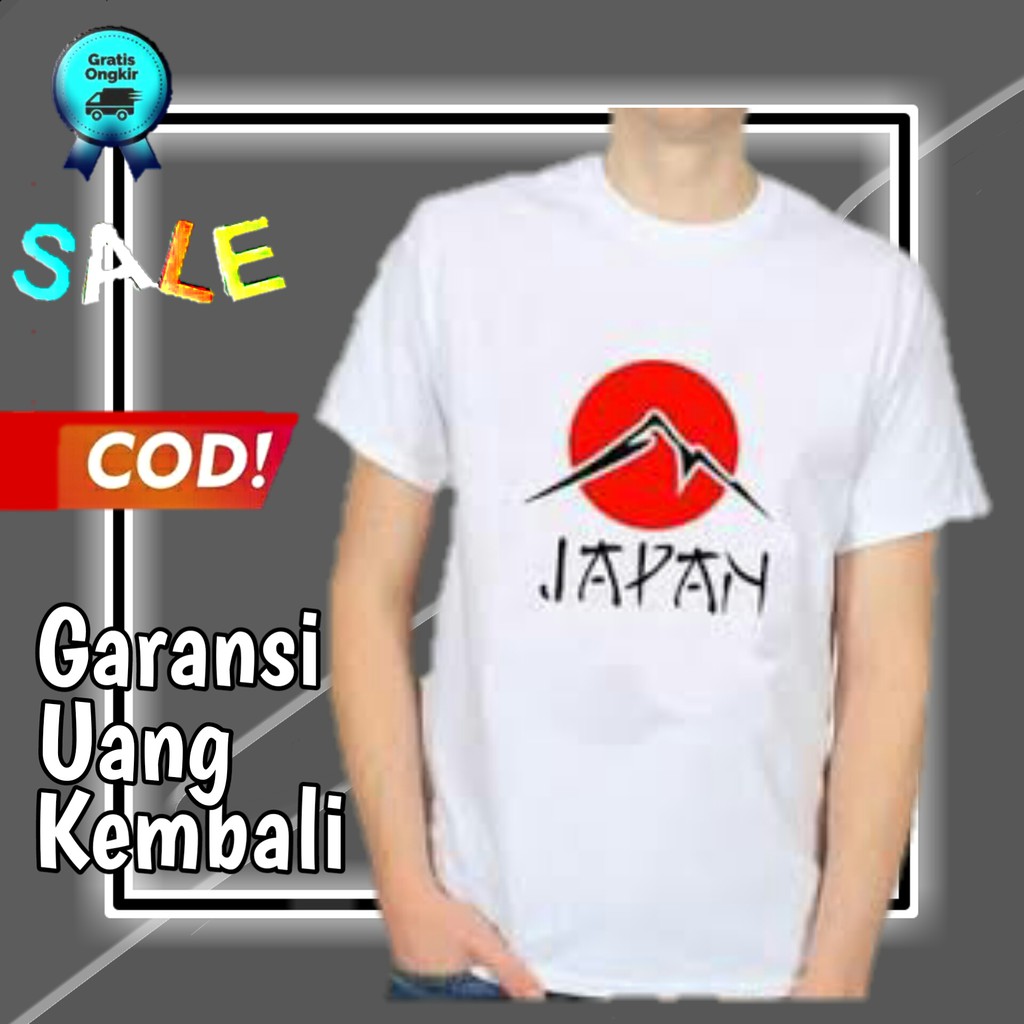 kaos jepang kaos japan souvenir jepang kaos luar negeri baju anime baju laki laki KE206