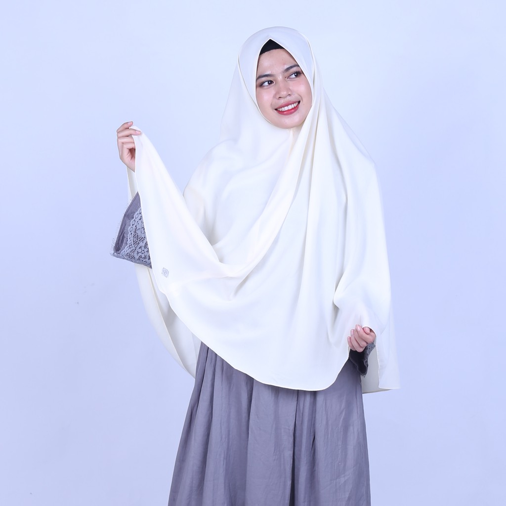 Alisha Khimar Cream