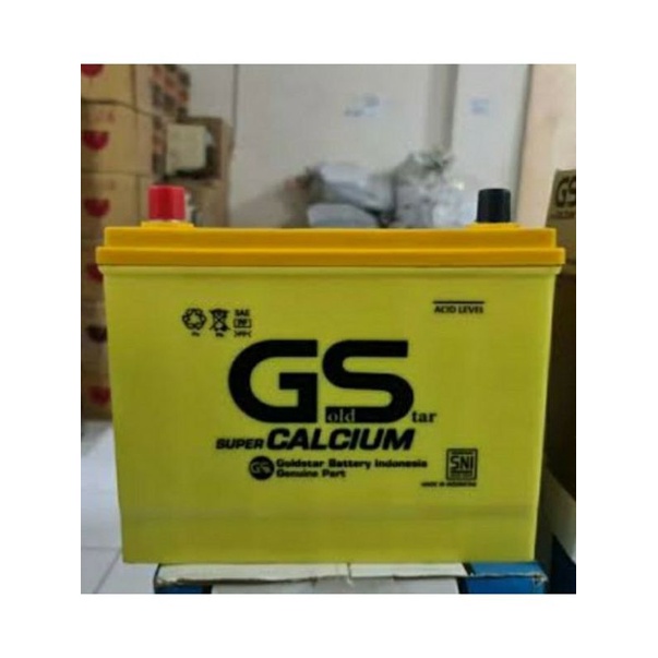 Aki Mobil Toyota Kijang Kapsul Isuzu Panther Elf Aki Kering MF Super Calcium NS70 65D26R 12V 65Ah (G