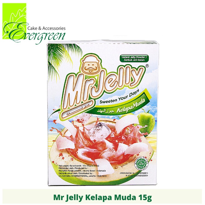 

Mr Jelly Kelapa Muda 15g