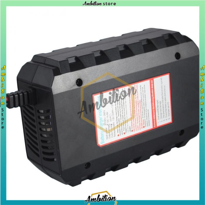 [BISA BAYAR DITEMPAT] Charger Aki Mobil Motor 12V 20A Smart Intelligent Chip LCD Indicator