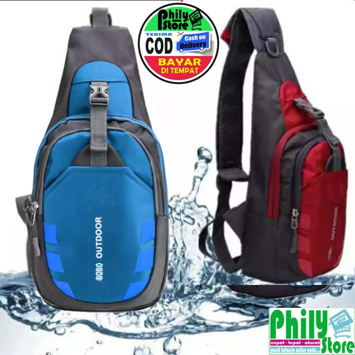 TAS SELEMPANG BAHU BOBO OUTDOOR TAS ANTI AIR WATERPROOF