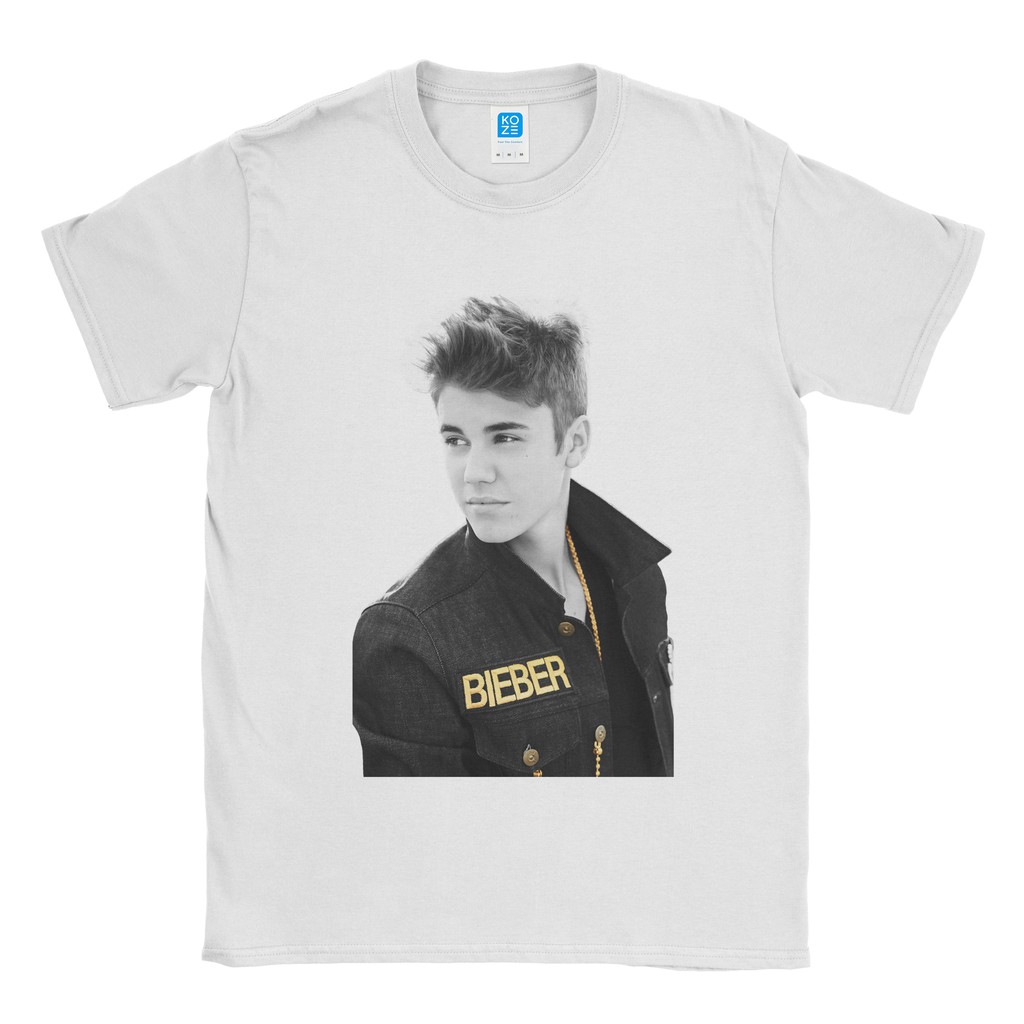 Baju Kaos Band Justin Bieber Photo