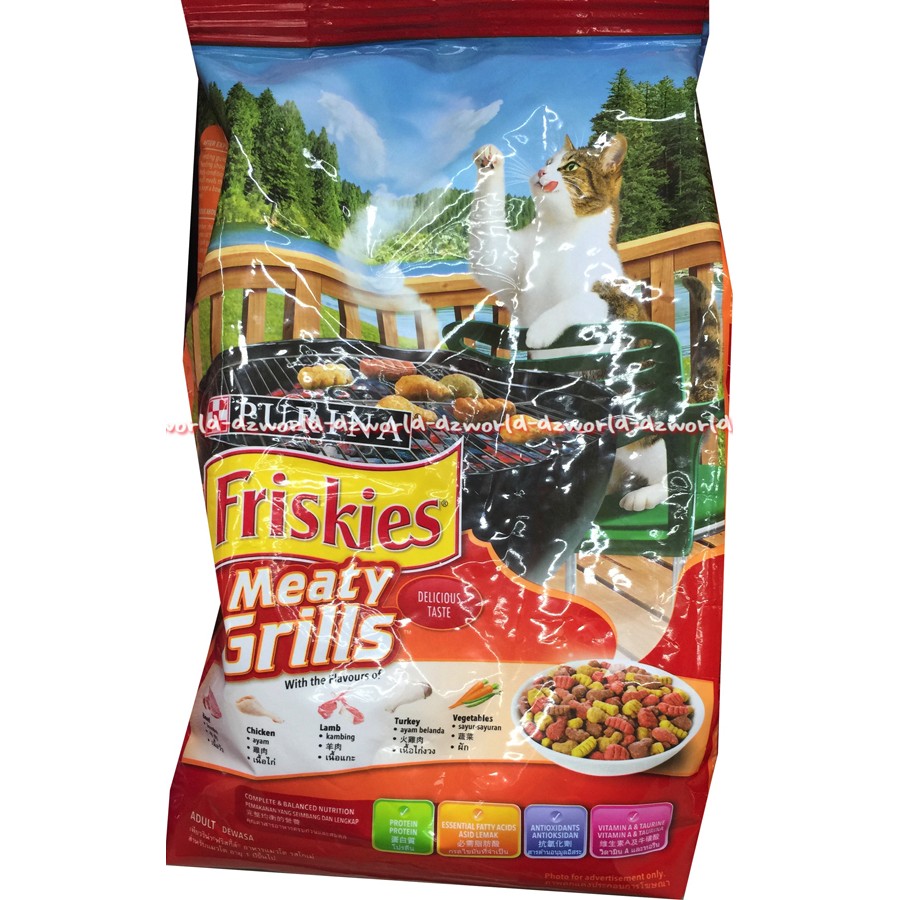 Friskies Purina 400gr Makanan Kucing Friskis Makanan Kucing Meong Kitty