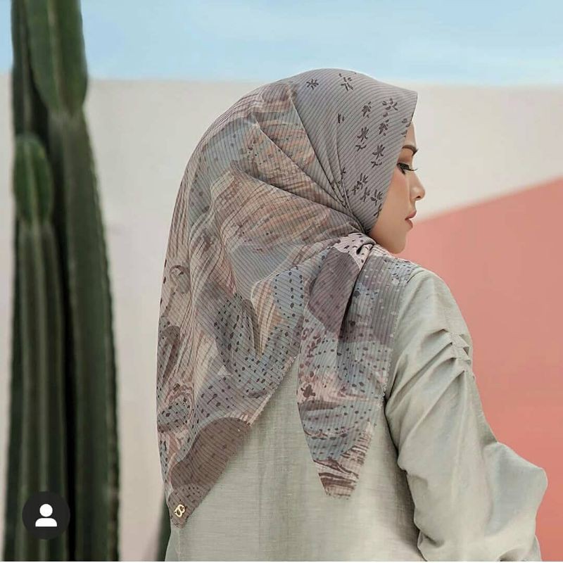 Preloved Buttonscarves Opuntia Mint