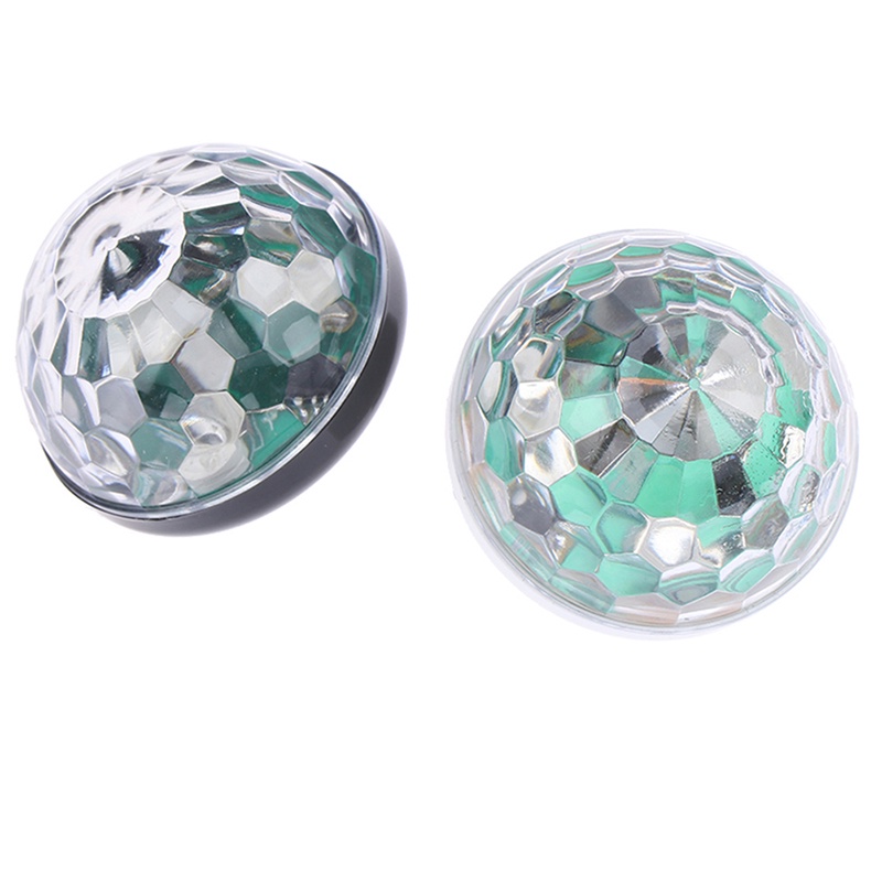 {LUCKID}1x Car USB RGB Mini Interior Atmosphere Neon Light Colorful Music LED Decor Lamp