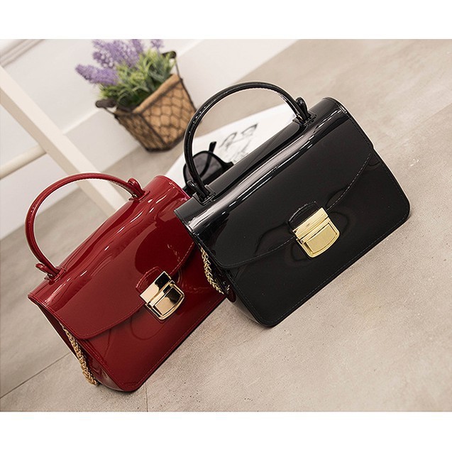 READY  TJM-3001 TAS WANITA JELLY BAG / TAS JELLY / TAS FASHION WANITA HANDBAG JELLY / TAS BATAM