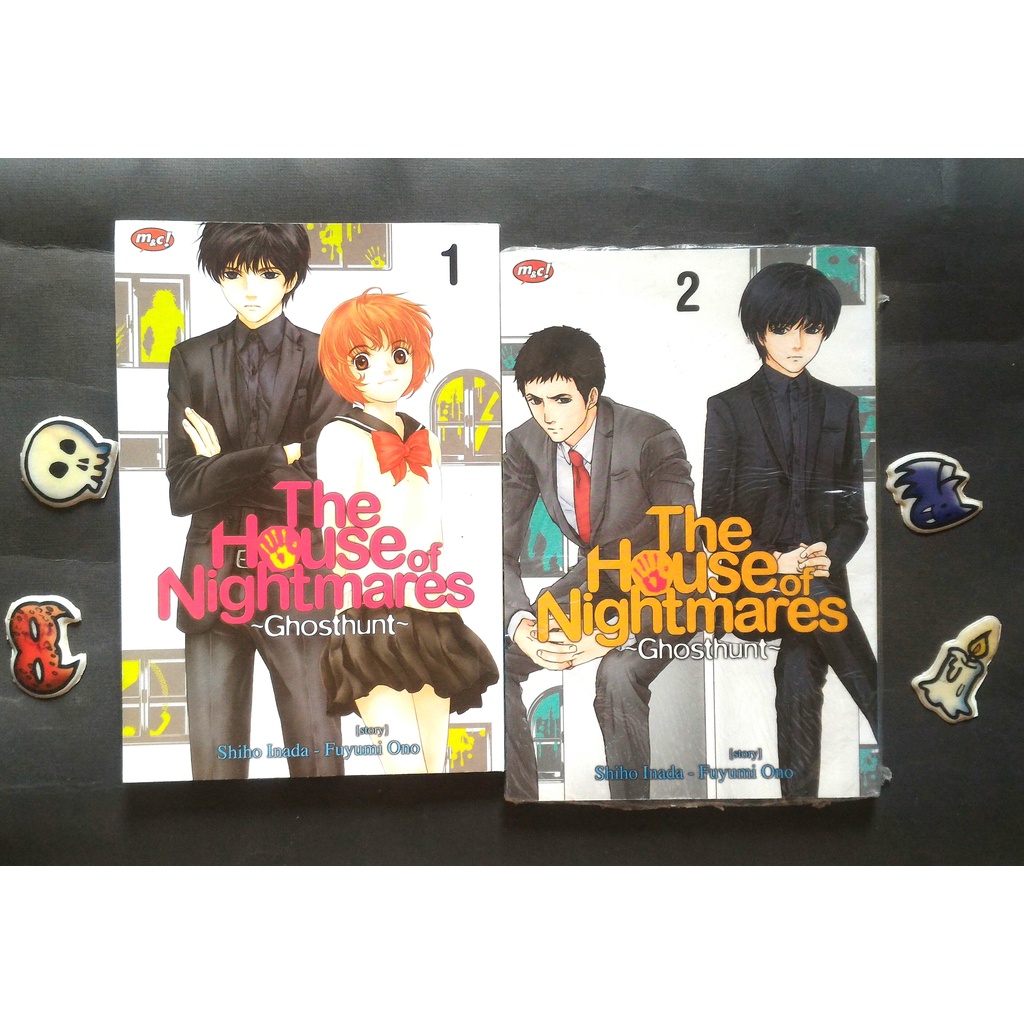 Komik The House of Nightmare, Ghosthunt Vol. 1 & 2 - Shiho Inada & Fuyumi Ono