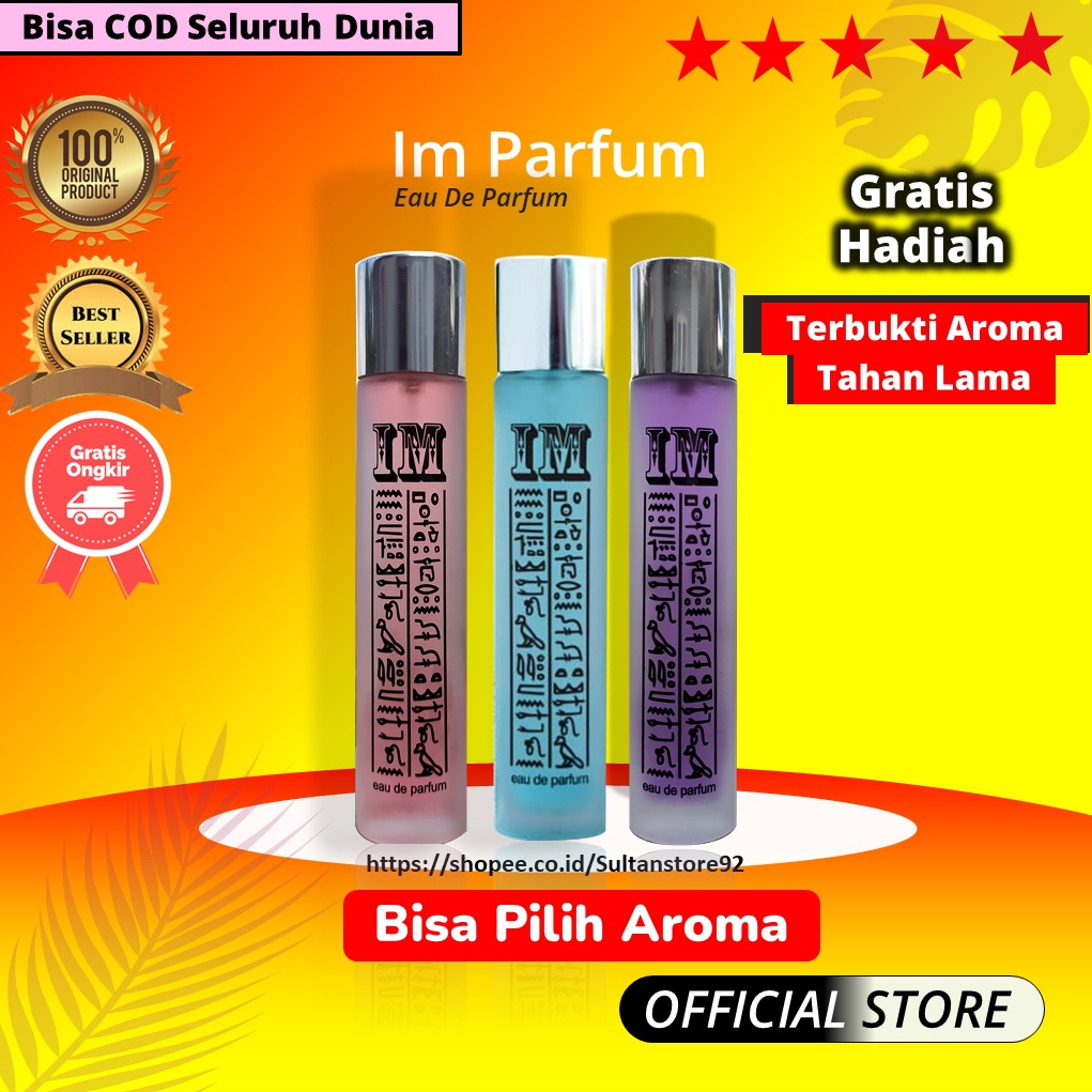 Parfum Tahan Lama  Pria Dan Wanita Kualitas Premium 35 Ml / Im Parfume