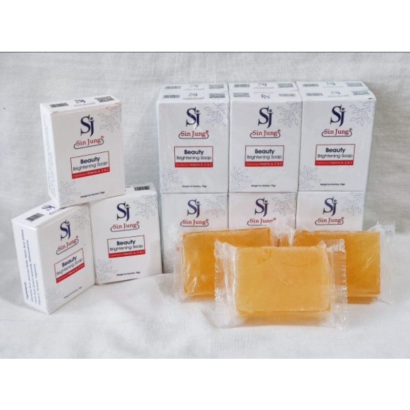 Sin Jung SJ Sabun Brightening Soap & Rice Milk | Susu Beras Original Bpom