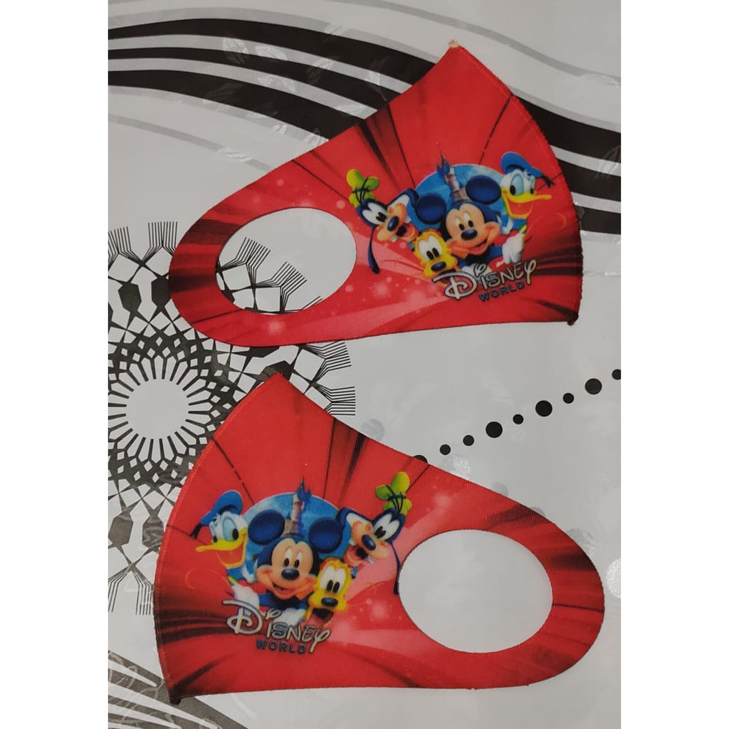 MASKER SCUBA ANAK-ANAK PEREMPUAN / MASKER SCUBA PRINTING (BACA DESKRIPSI)