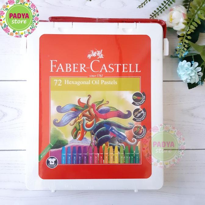

Faber Castell Crayon Hexagonal Oil Pastel Isi 72 Warna