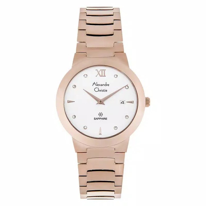 Alexandre Christie AC 8569 MD Pria Sapphire Glass Ori Garansi 1 Tahun