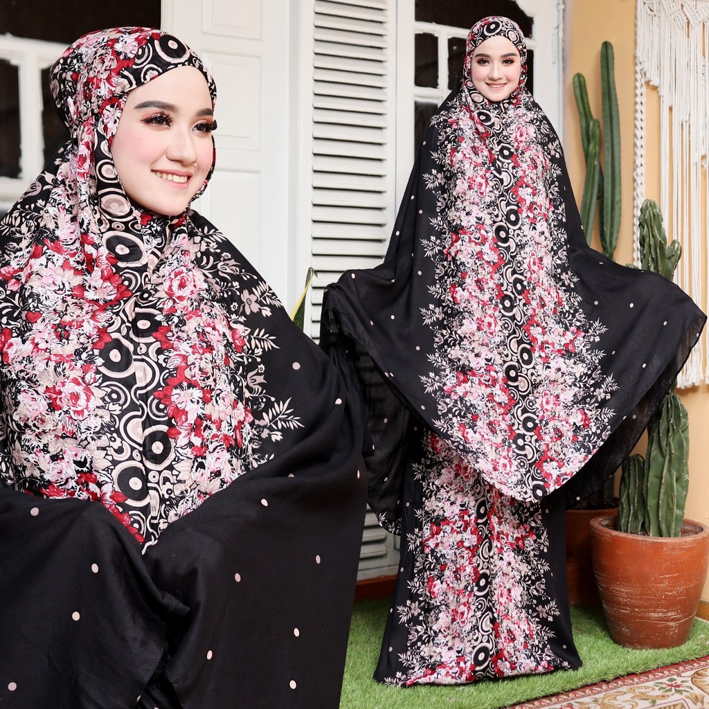 Mukena Roma Bahan Katun Rayon Tebal Adem/Mukena Wanita Dewasa Istimewah