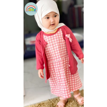 Afsheenastore Dress Anak Palid Sweater Coat By Baby Outfit