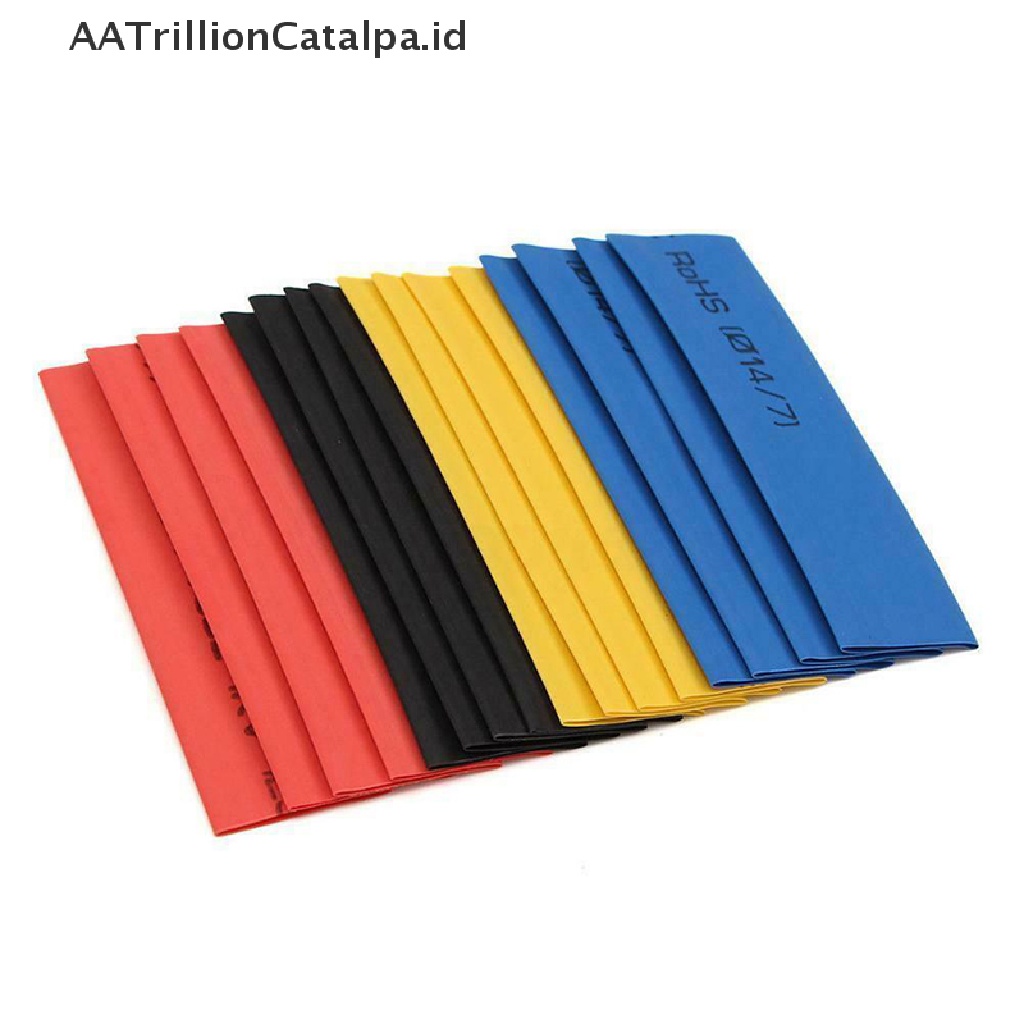 Aatrillioncatalpa 164pcs Selang Bakar Heat Shrink Insulated Untuk Membungkus Kabel Listrik