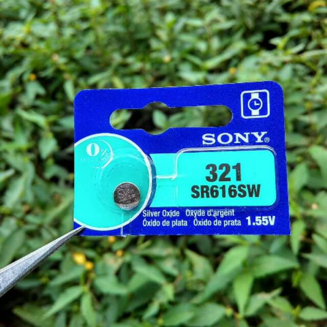 BATERAI BATRAI BATREI BATERE BATTERY JAM TANGAN SONY 321 SR616SW ORIGINAL