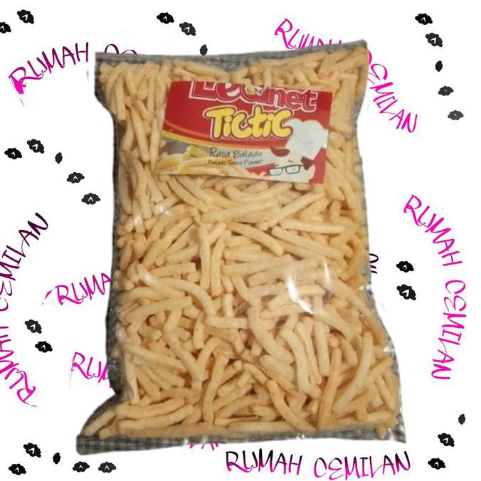 

Tictic Rasa Balado 150Gr / Snack Ori Kiloan Asli!