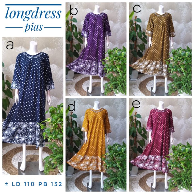 longdress pias batik Nuansa Ayu pekalongan