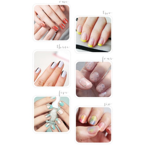 `ღ´ PHINKL `ღ´ Nails kuku palsu karakter lucu bonus lem pasang nail art nailart fake