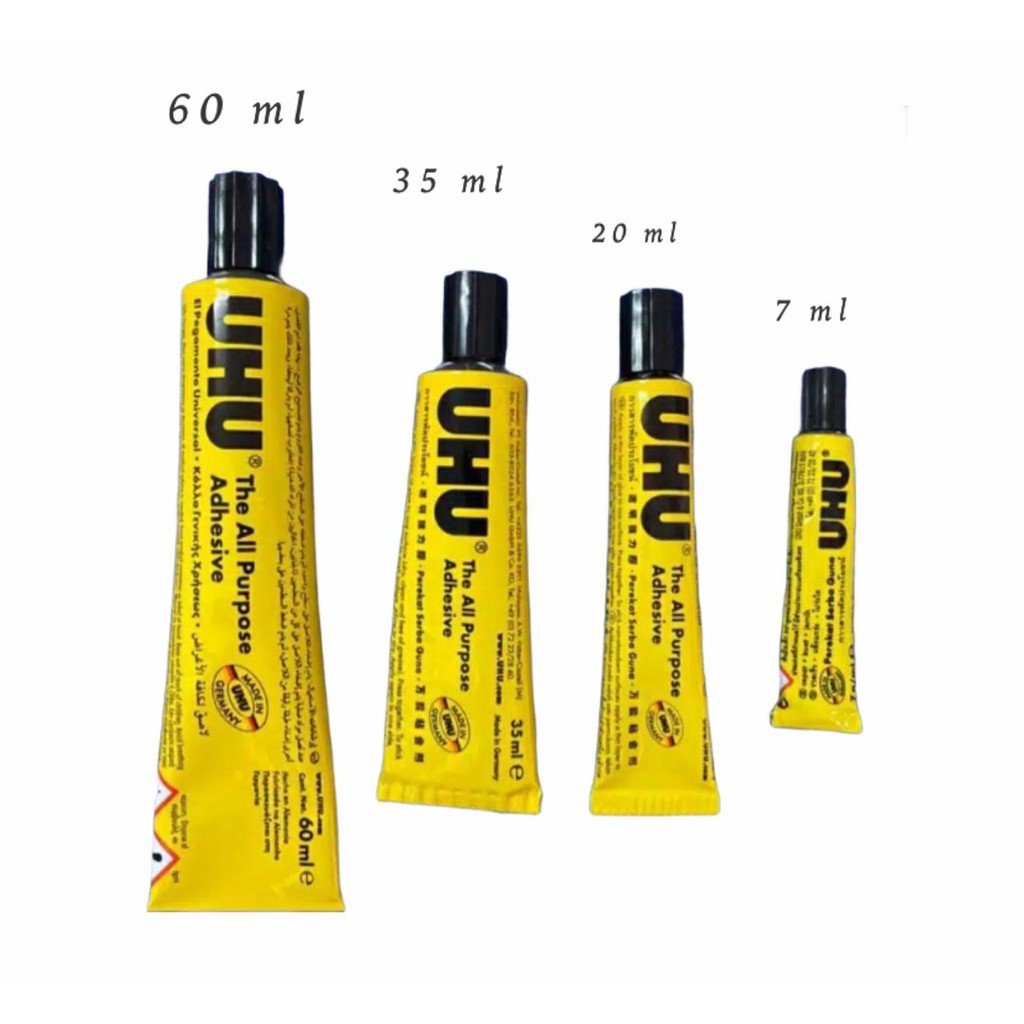 LEM UHU / UHU GLUE MULTI PURPOSE 7 ML / 20 ML / 35 ML / 60 ML