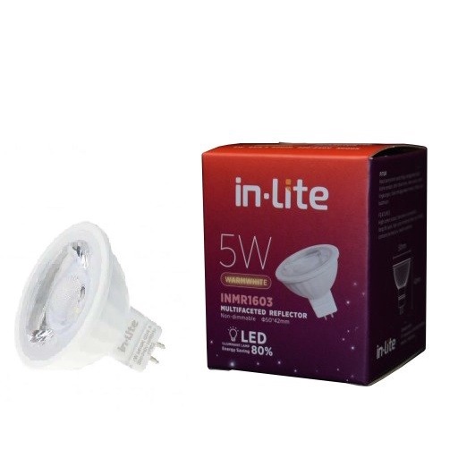 Inlite Lampu Spot MR16 5W Putih / Kuning - MR 16 Sorot LED 5 W Watt