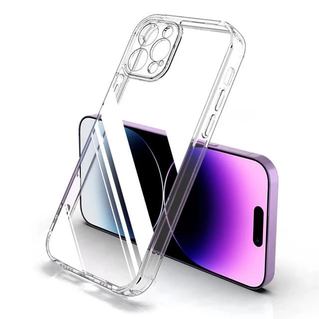 IPHONE 14 PRO MAX 14 PLUS IPHONE 13 PRO MAX 13 MINI 12 PRO MAX 12 MINI SOFT CASE ULTRA CLEAR