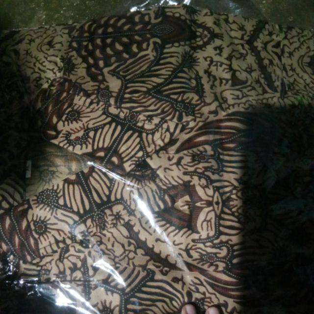 Bswart Batik Hrb026 Kenongo Hem Pendek Padi Pekalongan M L Xl Batik Pria Murah Modern Grosir