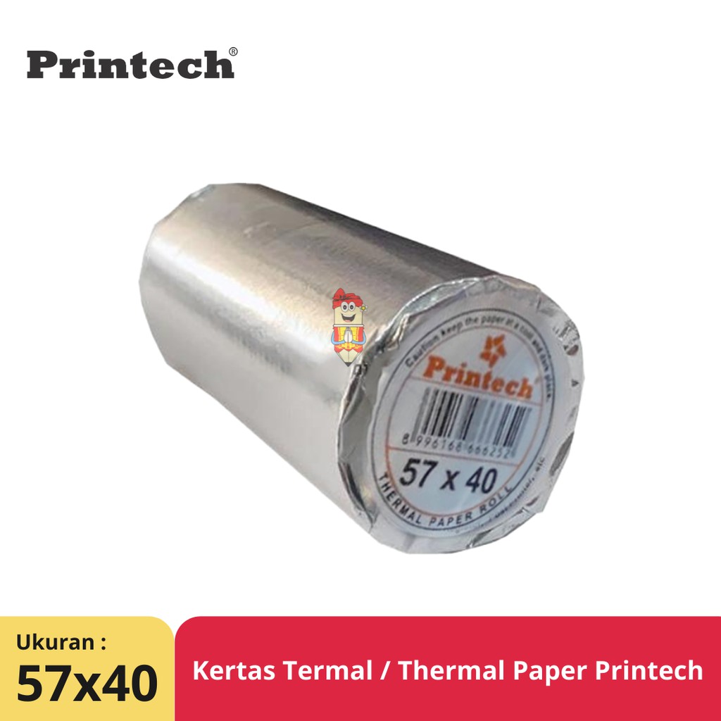 

Kertas Termal / Thermal paper 57 x 40 Printech