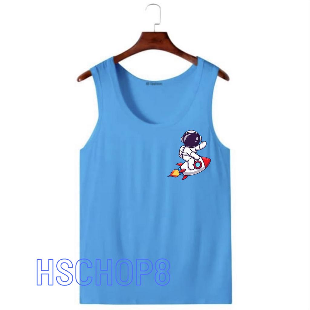 Singlet Anak baju kaos anak Logo ASTRONOT Unisex Ideal Usia 2-16th Singlet Anak Anak Pakaian Anak Unisex Cowo Cewe